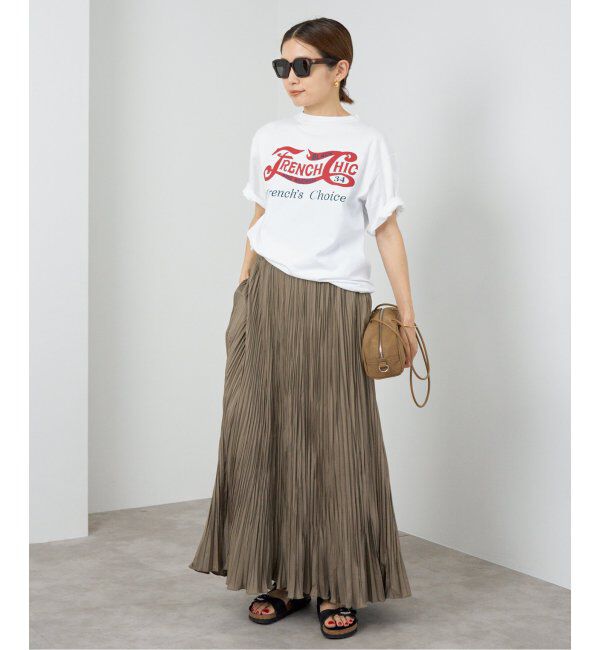 IENA「BLACK フレンチシック Tシャツ」|Tシャツ・カットソー|