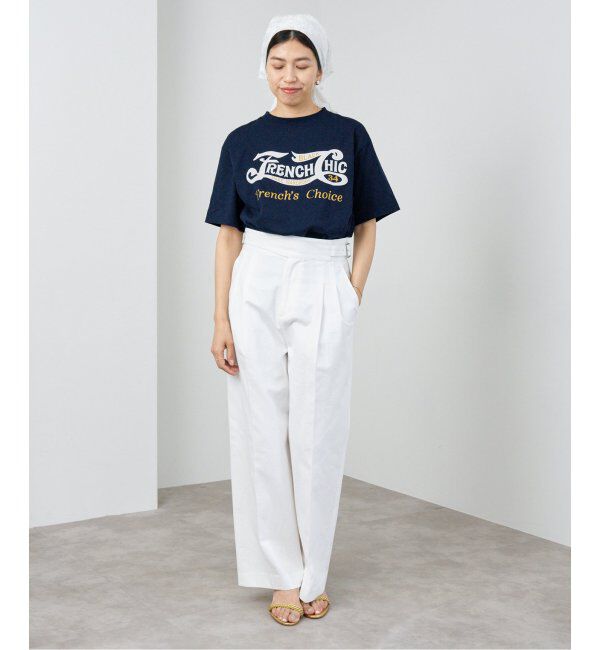 IENA「BLACK フレンチシック Tシャツ」|Tシャツ・カットソー|