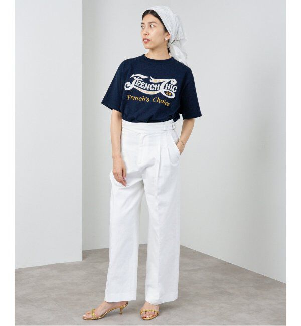 IENA「BLACK フレンチシック Tシャツ」|Tシャツ・カットソー|