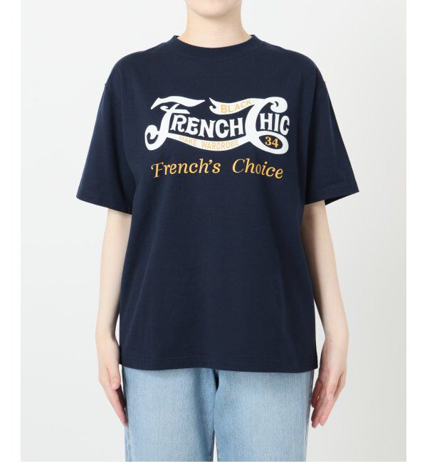 IENA「BLACK フレンチシック Tシャツ」|Tシャツ・カットソー|