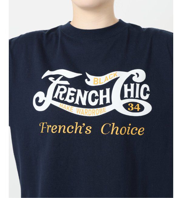 IENA「BLACK フレンチシック Tシャツ」|Tシャツ・カットソー|