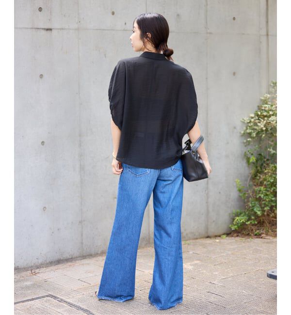 IENA「《追加》リネン混 襟付きブラウス」|シャツ・ブラウス|