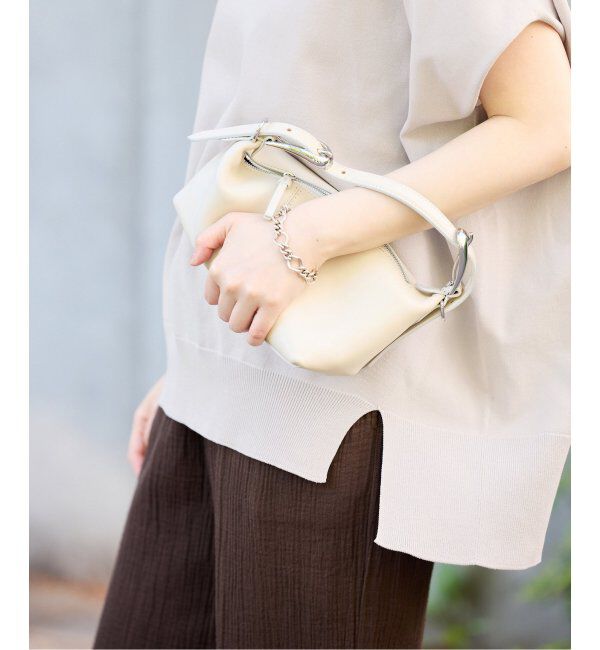 IENA「《追加6》 コットンストレッチ NEOワイドクループルオーバー」|ニット・セーター|