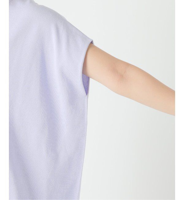 IENA「《追加6》 コットンストレッチ NEOワイドクループルオーバー」|ニット・セーター|