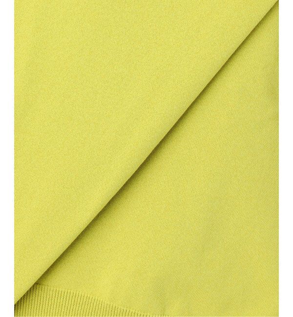 IENA「《追加6》 コットンストレッチ NEOワイドクループルオーバー」|ニット・セーター|