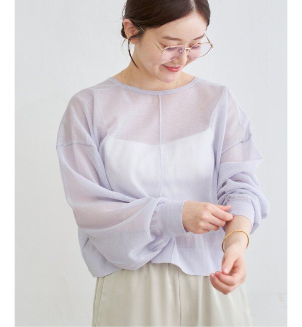 IENA「《追加2》FILMY COTTONカーディガン」|カーディガン|