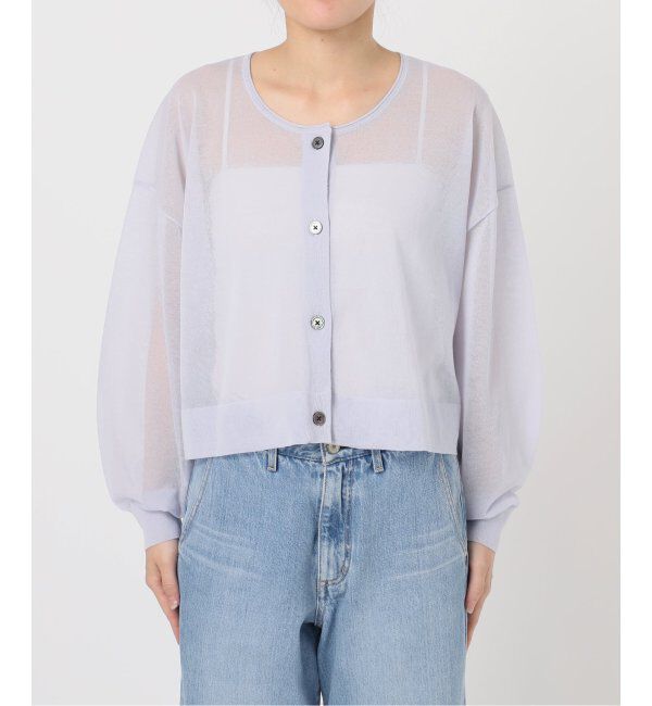 IENA「《追加2》FILMY COTTONカーディガン」|カーディガン|