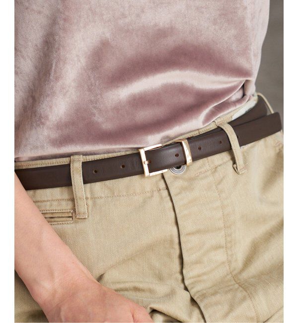 IENA「MANUELA/マヌエラ 20mm LEATHER BELT」|ベルト|