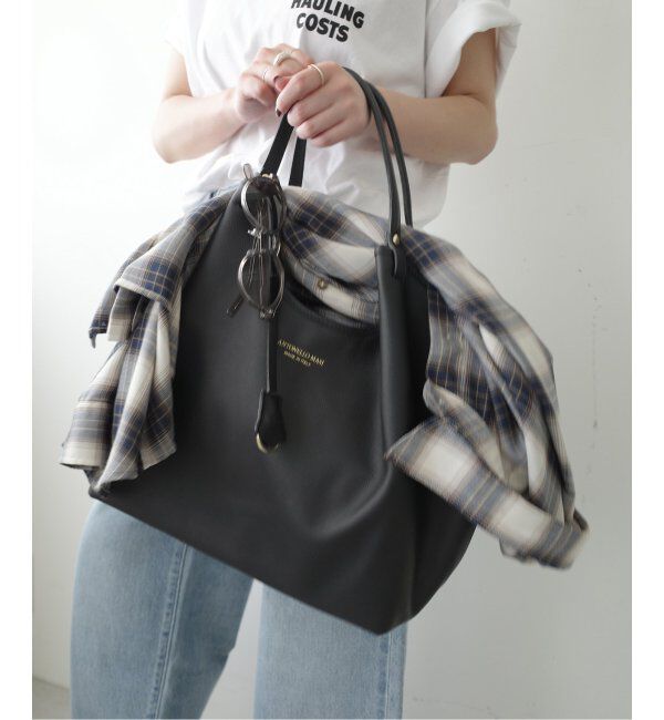 SLOBE IENA「ANTONELLO MASI/アントネッロマージ SLOBE別注 レザートートバッグ」|トートバッグ|