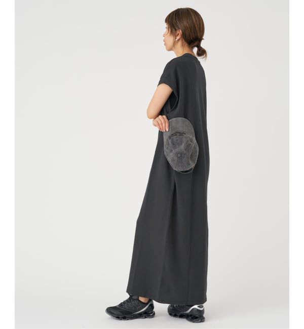 IENA「《追加》BLACK ポケットTドレス」|ワンピース|