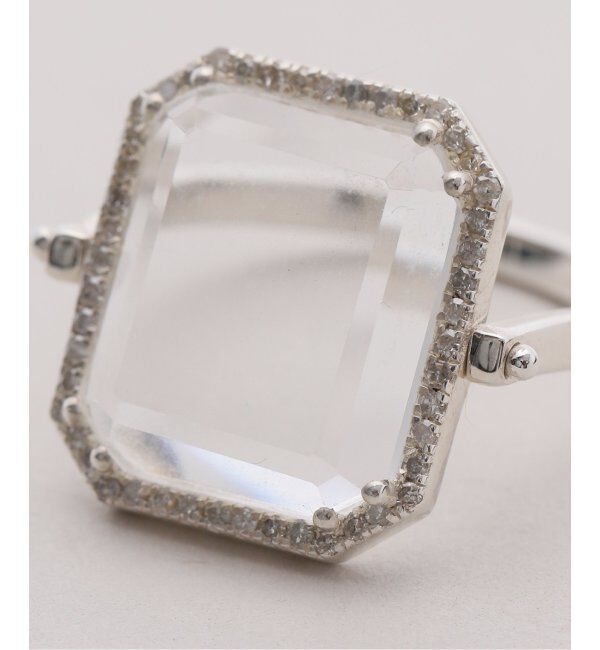 IENA「MALUS/マリュス Rock crystal ring リング MSJ-015」|リング|