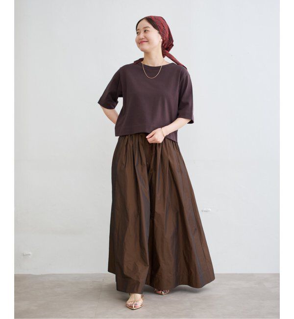 IENA「タフタイージーボリュームスカート」|スカート|