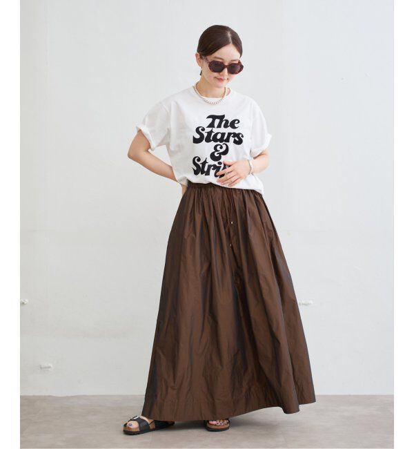 IENA「タフタイージーボリュームスカート」|スカート|