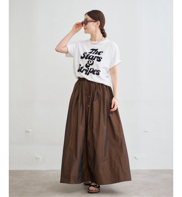 IENA「タフタイージーボリュームスカート」|スカート|