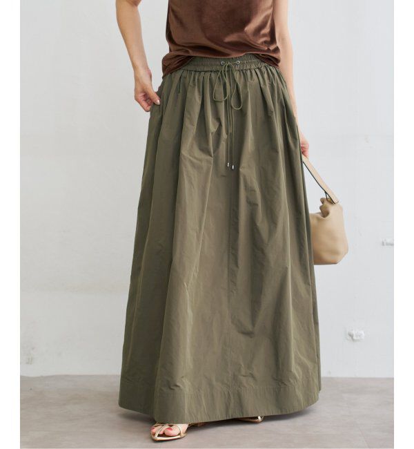 IENA「タフタイージーボリュームスカート」|スカート|