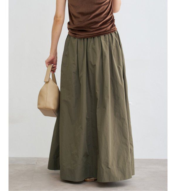 IENA「タフタイージーボリュームスカート」|スカート|