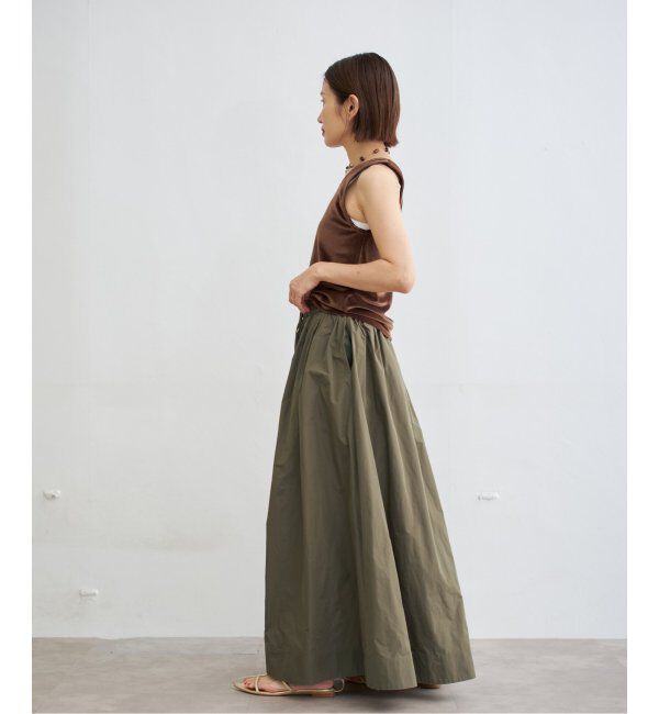 IENA「タフタイージーボリュームスカート」|スカート|