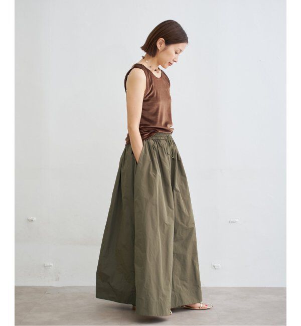 IENA「タフタイージーボリュームスカート」|スカート|