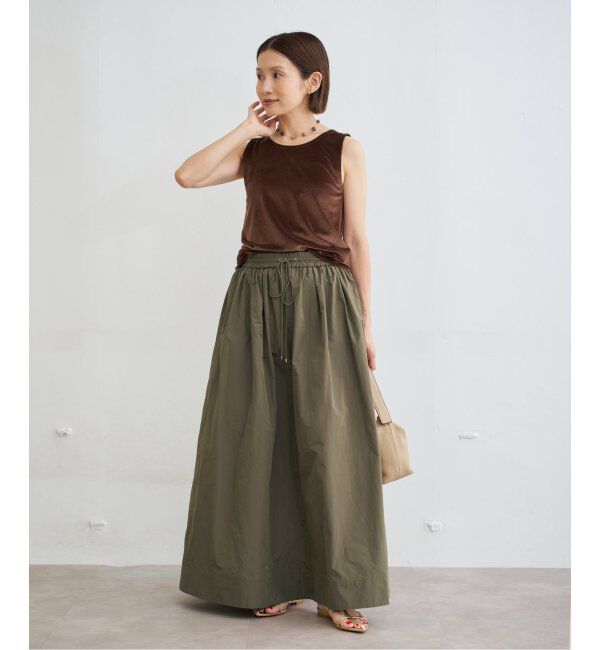 IENA「タフタイージーボリュームスカート」|スカート|