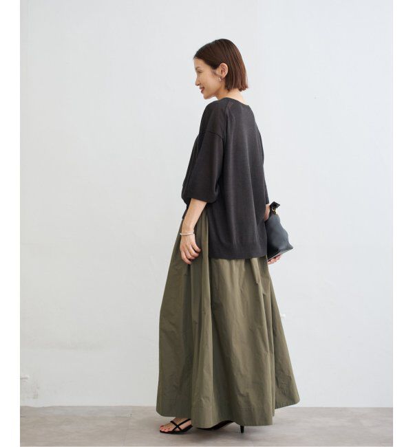 IENA「タフタイージーボリュームスカート」|スカート|