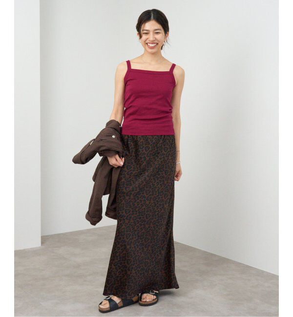 IENA「FLORE FLORE/フローレフローレ MAY CAMI キャミソール」|キャミソール|