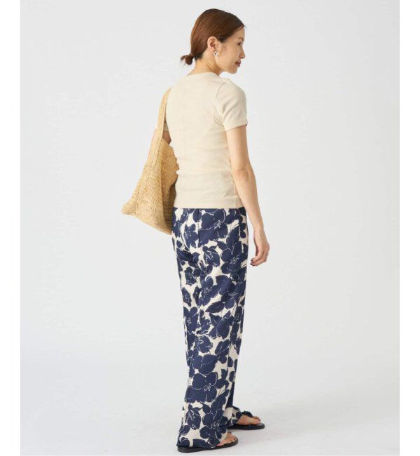 IENA「FLORE FLORE/フローレフローレ CAR TEE Tシャツ」|Tシャツ・カットソー|