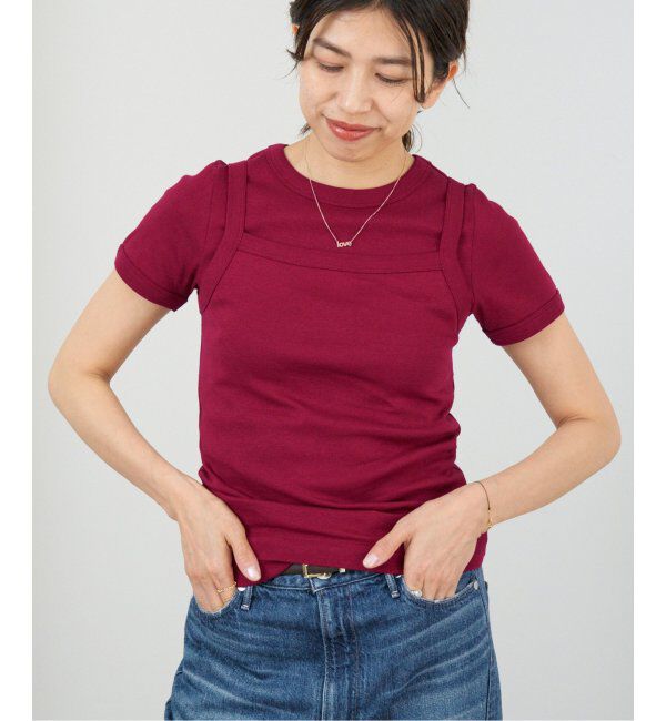 IENA「FLORE FLORE/フローレフローレ CAR TEE Tシャツ」|Tシャツ・カットソー|