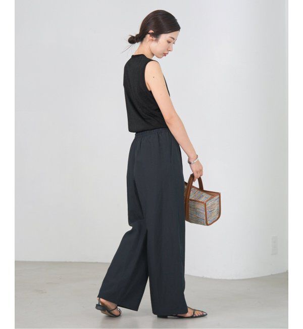 IENA「ラメ ノースリーブ」|Tシャツ・カットソー|