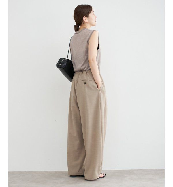 IENA「ラメ ノースリーブ」|Tシャツ・カットソー|