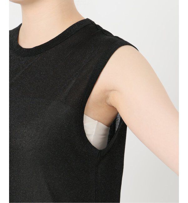 IENA「ラメ ノースリーブ」|Tシャツ・カットソー|