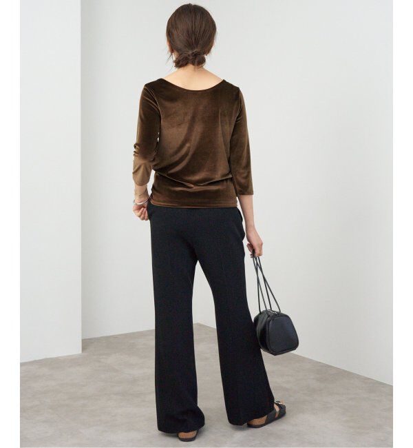 IENA「スノーベロア プルオーバー」|Tシャツ・カットソー|