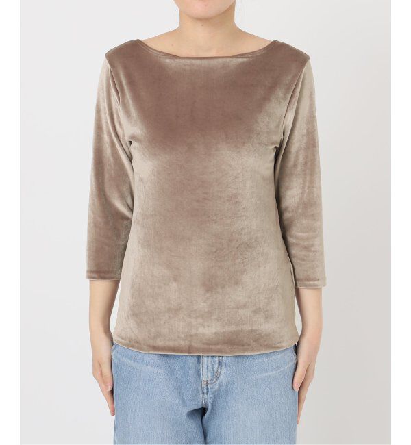 IENA「スノーベロア プルオーバー」|Tシャツ・カットソー|