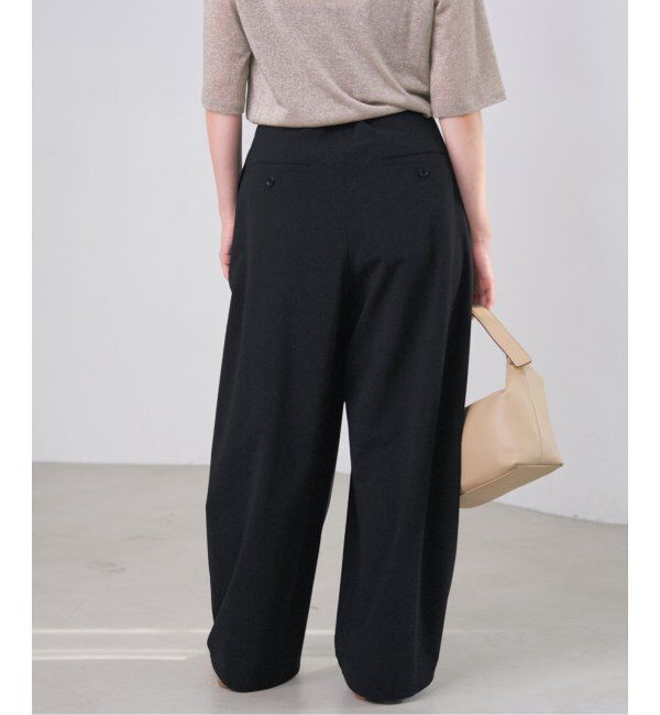 IENA「コクーンパンツ」|スラックス|