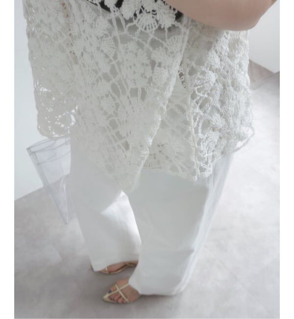 IENA「《追加》クロシェタンク」|ニット・セーター|