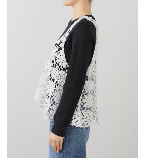 IENA「《追加》クロシェタンク」|ニット・セーター|