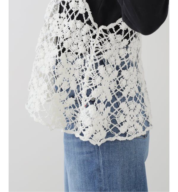 IENA「《追加》クロシェタンク」|ニット・セーター|