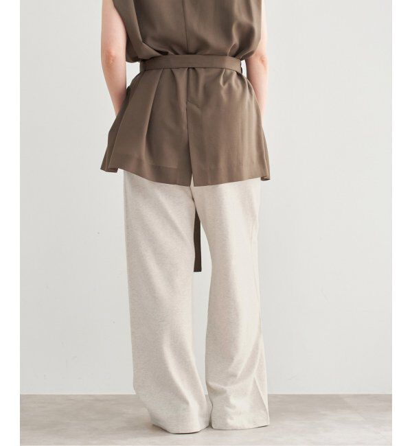 IENA「フレンチテリーストレートパンツ」|その他|