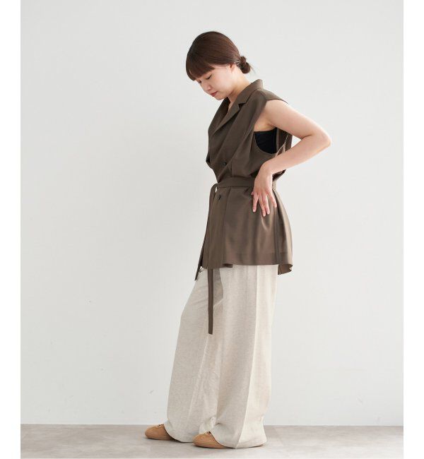 IENA「フレンチテリーストレートパンツ」|その他|