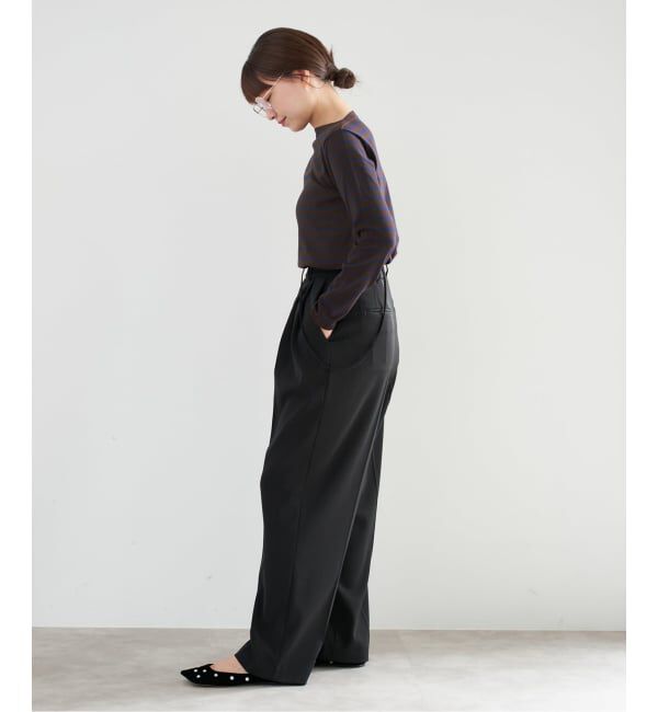 IENA「《追加2》SEATTLEボーダープルオーバー」|ニット・セーター|