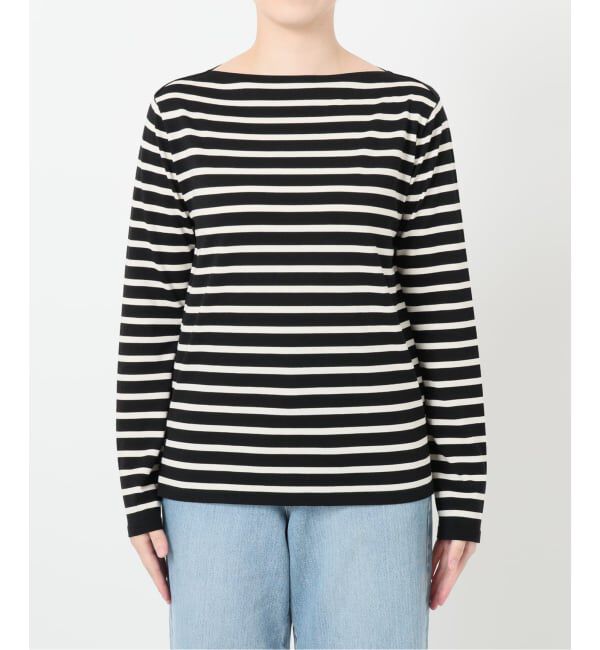 IENA「《追加2》SEATTLEボーダープルオーバー」|ニット・セーター|