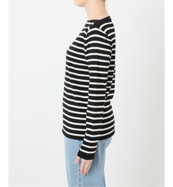 IENA「《追加2》SEATTLEボーダープルオーバー」|ニット・セーター|