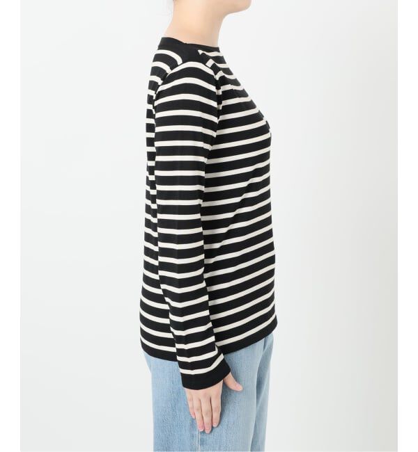 IENA「《追加2》SEATTLEボーダープルオーバー」|ニット・セーター|