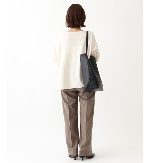 SLOBE IENA「《追加》コットンヤクニットプルオーバー」|ニット・セーター|