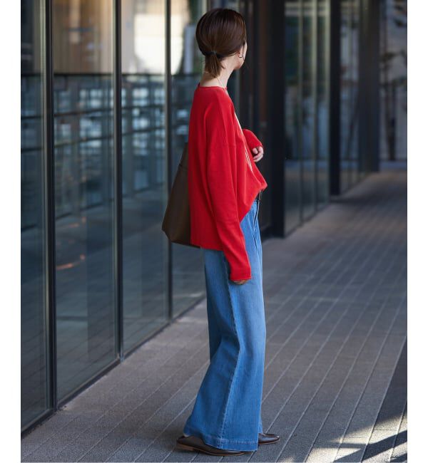 SLOBE IENA「《追加》コットンヤクニットプルオーバー」|ニット・セーター|