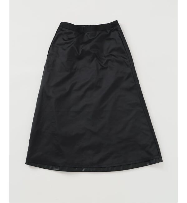 IENA「フェイクレザーフレアスカート」|スカート|