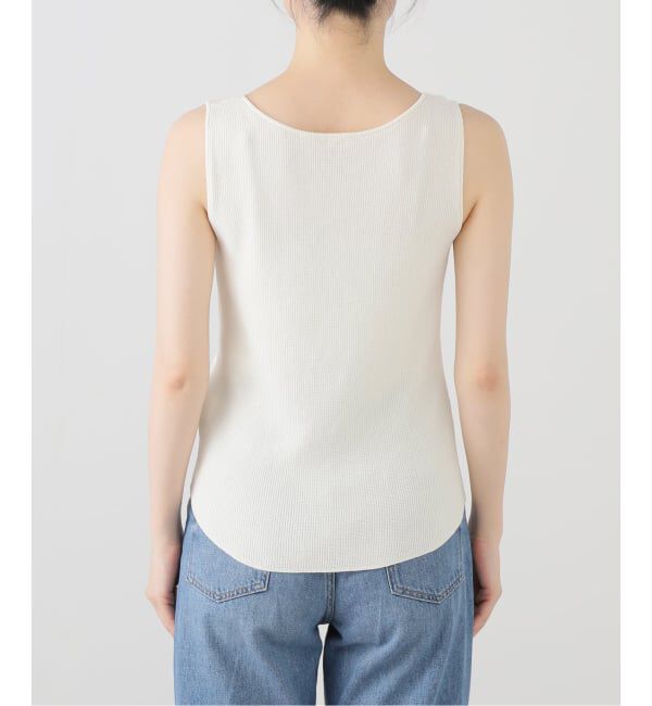 IENA「ワッフルヘンリーノースリーブ」|Tシャツ・カットソー|