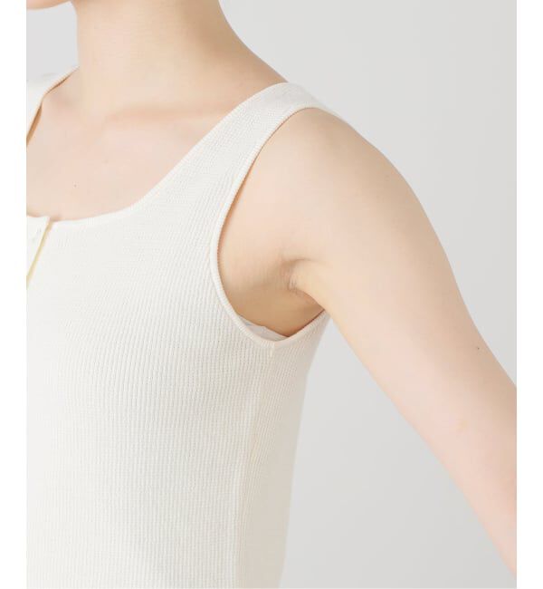 IENA「ワッフルヘンリーノースリーブ」|Tシャツ・カットソー|