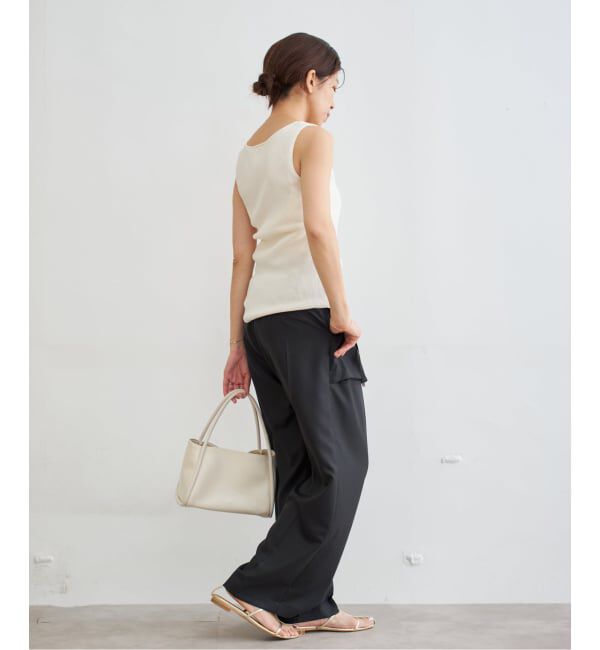 IENA「ワッフルヘンリーノースリーブ」|Tシャツ・カットソー|