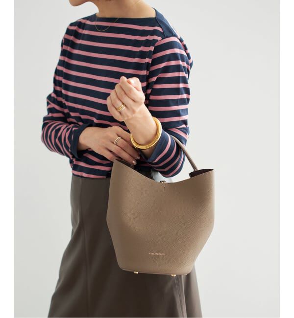 IENA「FEEL AND TASTE/フィールアンドテイスト lily バケットショルダーバッグ」|ショルダー・メッセンジャー|