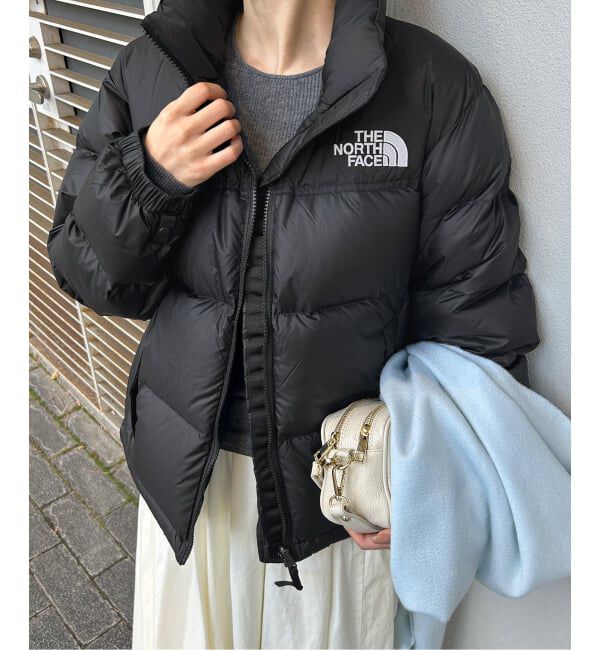 SLOBE IENA「THE NORTH FACE/ザ ノース フェイス SHORT Nuptse Jacket NDW92555」|ダウン|ブラック